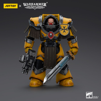 Joy Toy Warhammer 40k 1/18 Scale Imperial Fists Legion Cataphractii Terminator Squad Sergeant Action Figure