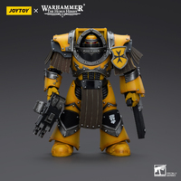 Joy Toy Warhammer 40k 1/18 Scale Imperial Fists Legion Cataphractii Terminator Squad w/ Chainfist Action Figure