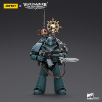 Joy Toy Warhammer Collectibles: 1/18 Scale Sons of Horus MKVI Tactical Squad Legionary with Nuncio Vox