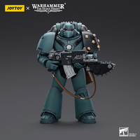 Joy Toy Warhammer Collectibles: 1/18 Scale Sons of Horus MKVI Tactical Squad Legionary w/ Bolter, Chainblade