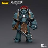 Joy Toy Warhammer Collectibles: 1/18 Scale Sons of Horus MKIV Tactical Squad Sergeant with Power Fist