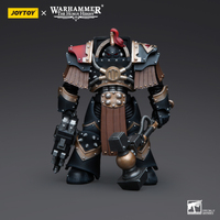 Joy Toy Warhammer Collectibles: 1/18 Scale Sons of Horus Justaerin Terminator Squad Justaerin Thundr Hammer