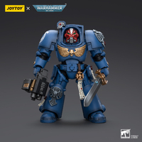 Joy Toy Warhammer Collectibles: 1/18 Scale Ultramarines Terminator Squad Sergeant with Teleport Homer