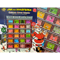 Jumbo 24x54pc JVH Christmas Jigsaw Puzzle Advent Calendar 