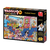 Jumbo 1000pc Wasgij? Original 21 Football Fever Jigsaw Puzzle