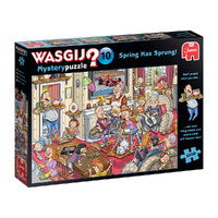 Jumbo 1000pc Wasgij? Mystery 10 Spring Sprung! Jigsaw Puzzle