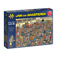 Jumbo 1000pc JVH The Antique Show Jigsaw Puzzle