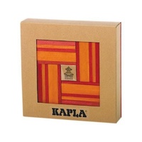 Kapla Sets Red & Orange 40pcs