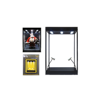 Large LED Display Case Ideal for Figures (W)-28.8 x (D)-18.8 x (H)42.8cm)