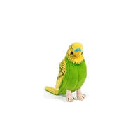 Living Nature Budgerigars with Sound 14cm (Yellow)