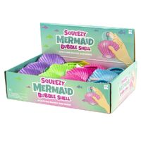 Keycraft Squishy Mermaid Bubble Shells (Assorted)