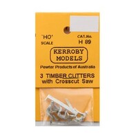 Kerroby HO Timbercutters - 3 - With crosscut & chainsaw