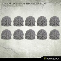 Kromlech Chaos Legionary Shoulder Pads: Eightfold Star (10)