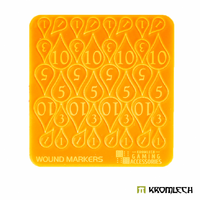 Kromlech Blood Drops Wound Markers [orange]