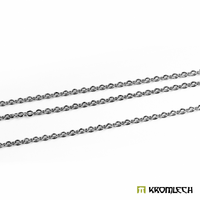 Kromlech Silver Hobby Chain 3mm x 2,5mm (1 yard)