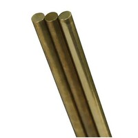 K&S Brass Rod 2.5 x 1000mm (Per Rod)