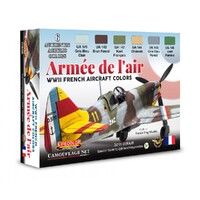 LifeColor WWII French Aircraft Set