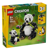 LEGO Creator 3-in-1 Wild Animals: Panda Family 31165