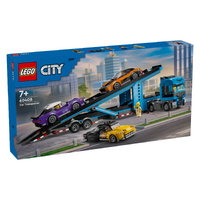 LEGO City Car Transporter Truck with Sports Cars