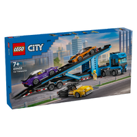 LEGO City Car Transporter Truck with Sports Cars 60408