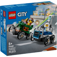 LEGO City Airplane vs. Hospital Bed Race Car Pack 60459