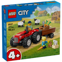 LEGO City Red Farm Tractor with Trailer & Sheep 60461