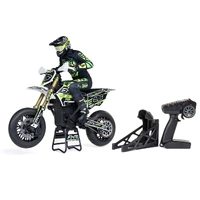 Losi 1/4 Promoto-SM Super Moto RTR Basic RC Motorcycle FXR White