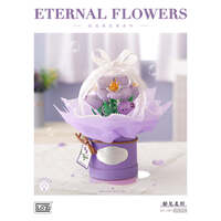 LOZ Eternal Flowers Purple 272 Mini Building Bricks