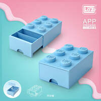 LOZ Storage Box Blue Mini Building Bricks LOZ4997-1