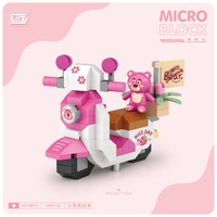 LOZ Bear Electric Vehicle 130pcs Mini Building Bricks