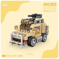 LOZ Machine Gun Truck 150pcs Mini Building Bricks