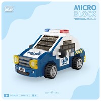 LOZ Police Car 140pcs Mini Building Bricks