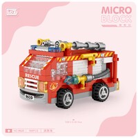 LOZ Fire Truck (180pcs) Mini Building Bricks LOZ8620