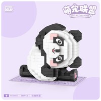 LOZ Panda 380pcs Mini Building Bricks