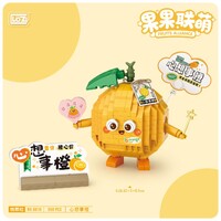 LOZ Fruit Alliance 350pcs Mini Building Bricks