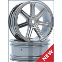 LRP Rear Black-Chrome Wheel LRP-122019