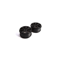 LRP Spoke Wheels Black - Rebel TX LRP-133134