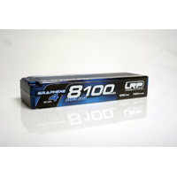 LRP 431280 HV Stock Spec GRAPHENE-4 8100mAh Hardcase battery - 7.6V LiPo - 135C/65C