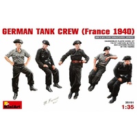 Miniart 1/35 German Tank Crew (France 1940) 35191 Plastic Model Kit