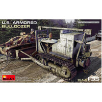 MiniArt 1/35 U.S. Armored Bulldozer Plastic Model Kit