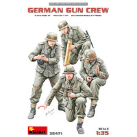 Miniart 1/35 German Gun Crew Plastic Model Kit