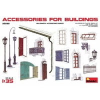 Miniart 1/35 Accessories for Buildings 35585 Plastic Model Kit