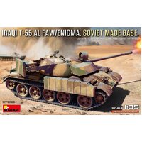 Miniart 1/35 Iraqi T-55 Al Faw/Enigma. Soviet Made Base Plastic Model Kit