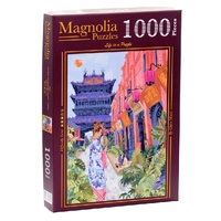 Magnolia 1000pc Women Around the World - China - Claire Morris Jigsaw Puzzle