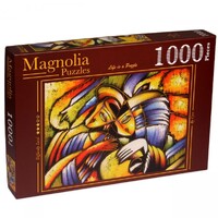 Magnolia 1000pc Abstract Face Jigsaw Puzzle