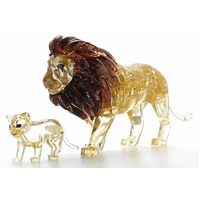 Mag-Nif 3D Lion & Cub Crystal Puzzle