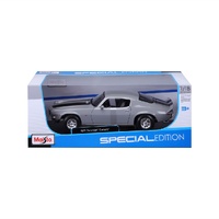 Maisto 1/18 1971 Chevrolet Camaro Grey Metallic Diecast Model Car