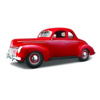 Maisto 1/18 1939 Ford Deluxe Coupe - Red - Diecast