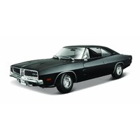 Maisto 1/18 1969 Dodge Charger R/T Black