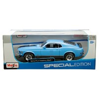 Maisto 1/18 1970 Ford Mustang Mach 1 Blue